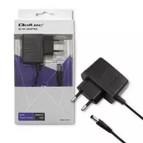 Qoltec 5W tinklo maitinimo adapteris 5V/1A DC 5,5x2,1 mm