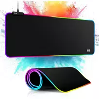 MOZOS GAMING MP-XL RGB apšviestas žaidimų pelės kilimėlis 90x40 cm