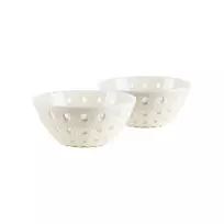 Guzzini Le Murrine 2 dubenėlių rinkinys 12 cm Pearl/White/Pearl