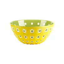 Guzzini Le Murrine Serviravimo dubuo 25 cm, šafrano geltona/balta/vandens žalia