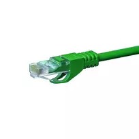 DSIT CAT5e U/UTP tinklo laidas, 7 m, žalias, 100% varis, RJ45, Gigabit Ethernet