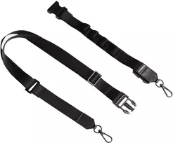 OtterBox 2-in-1 Crossbody dirželis su lanyard tvirtinimu - juodas
