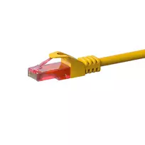 Tinklo kabelis DSIT DC-67-100 CAT6 U/UTP, 10 m, geltonas, 100% varis