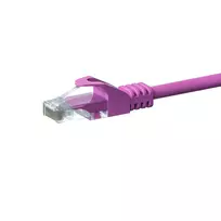 DSIT CAT5e tinklo laidas U/UTP 20 m rožinis 100% varis (DC-59-200)