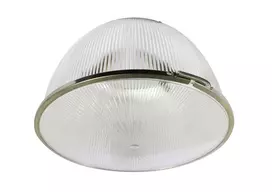 SYNERGY21 LED UFO pakabinamo šviestuvo permatomas gaubtas S+M