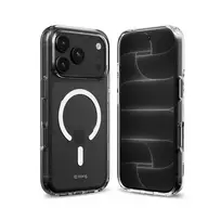 Crong Clear MAG Cover — „MagSafe“ dėklas „iPhone 18 Pro Max“ / „17 Pro Max“ (permatomas)