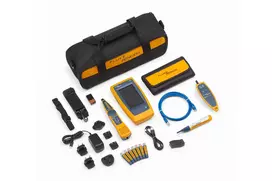 Fluke LIQ-KIT-VFL-FBRLRT pramoninio eterneto ir tinklo kabelių testerio rinkinys su VFL ir šviesolaidžio galios matuokliu 5584503
