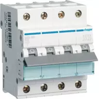 Hager MBN420 4 polių automatinis grandinės pertraukiklis B kreivė 20A 6kA