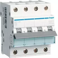 Hager MCN620 3P+N C kreivės 20A 6kA automatinis jungiklis