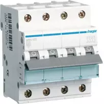 Hager MBN620 3P+N B-20A 6kA automatinis grandinės pertraukiklis
