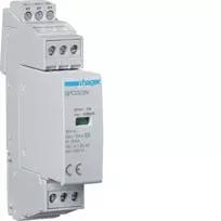 Hager SPC203N 3 tipo viršįtampių ribotuvas 1P+N Uc 264V In 5kA Up 1.25kV su nuotoliniu kontaktu