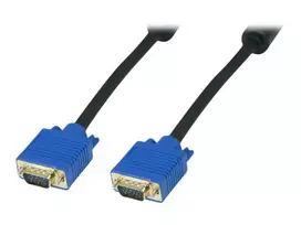 EXERTIS CONNECT Premium S-VGA kabelis 20,0 m VGA vyriškas į VGA vyrišką, juodas EXC138751