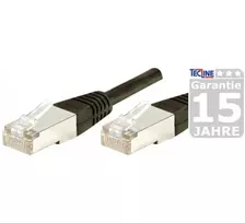 EXERTIS CONNECT Cat.6 F/UTP vandeniui atsparus lauko komutacinis kabelis, 30 m, juodas 845048