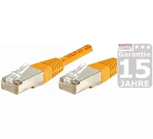 EXERTIS CONNECT CAT.6 S/FTP PiMF komutacinis kabelis, oranžinis, 10 m 854472