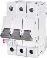 ETI ETIMAT P10 3 polių 13A B charakteristikos automatinis jungiklis 415V 10kA 001901309