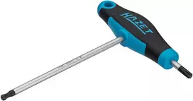 HAZET 829KKT-T25 T formos TORX atsuktuvas TX25, 100 mm antgalis