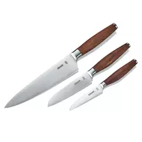 GRAEF KN 5150 virtuvinių peilių rinkinys, 3 dalių, Solingen ašmenys 9cm/13cm/20cm