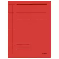 LEITZ Fresh A4 raudonas dokumentų segtuvas, 250 g/m² Pendarec kartonas, 250 lapų talpa, 25 vnt. pakuotė 3003-00-25