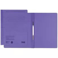 LEITZ Rapid A4 dokumentų segtuvas, manilos kartonas, violetinis, 250 g/m², 250 lapų talpa, metalinis mechanizmas, 25 vnt. paketas (3000-00-65)