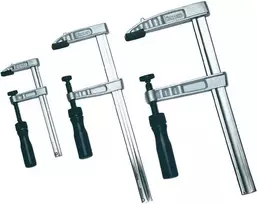 Brüder Mannesmann Pramoninis sraigtinis spaustukas DIN 5117 600mm 90422