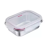 Westmark Rondo nerūdijančio plieno maisto laikymo indas, 600 ml, sidabrinis 23662270