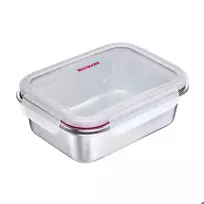 Westmark Rondo nerūdijančio plieno maisto laikymo indas, 1,3 L, sidabrinės spalvos 23682270
