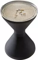 APS DIABOLO 574 cinkuoto plieno stovima peleninė, 60 cm aukščio, 40 cm skersmens, 1,5 kg smėlio