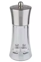 APS 40545 2-in-1 druskos ir pipirų malūnėlis 18,5 cm nerūdijantis plienas akrilas