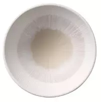 APS BLUSH apvali serviravimo lėkštė, 190 mm, smėlio spalvos melaminas, sukraunama, tinka plauti indaplovėje, atspari karščiui (1 vnt.) 85509