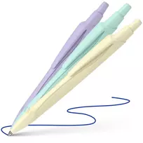 Schneider Reco Pastel tušinukas, mėlyna rašalo spalva, 3 vienetų rinkinys, įvairių pastelinių spalvų 131893