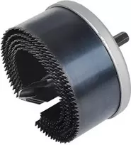 Wolfcraft 8918000 skylių pjūklų rinkinys, 5 dalių, 68/78/83/98 mm, medienai/gipso kartonui/plastikui, šešiabriaunis kotas