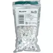 HEINRICH KOPP Nagelschellen kabelių spaustukai, pluoštui Ø 4-7 mm, pilki, 100 vnt. 345504087
