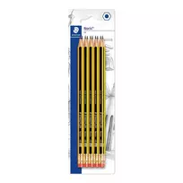 Staedtler Noris HB 122-2 BK10 grafitinių pieštukų rinkinys, HB, 10 vienetų