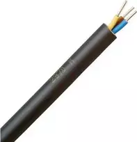 HEINRICH KOPP NYY-J 3G1,5 mm² požeminis kabelis, 25 m, juodas 153325009