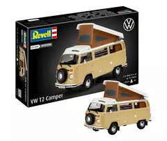 Revell 1:24 VW T2 Camper plastikinis modelio rinkinys 07676
