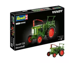 Revell Fendt F20 Dieselroß traktoriaus modelio rinkinys Click System 1:24 078289090