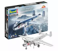Revell 05643 Flying B-25J Mitchell lėktuvo modelio rinkinys 1:48 mastelio, 137 dalys, 4 sudėtingumo lygis