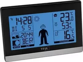 TFA Dostmann Weather Boy belaidė meteorologijos stotis, juoda 35.010832