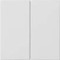 Gira S3000 Control Top 2-Gang System 55 Pure White Glossy 536227