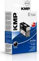KMP E166 juodas suderinamas rašalo kasetridas Epson Stylus Office ir WorkForce spausdintuvams (25 ml, didelės talpos, pakeičia T1301) 1618.4001