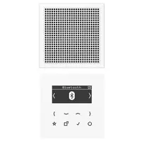 JUNG DABLS1BTWW išmanusis radijas DAB+ su Bluetooth, Mono, Alpine White