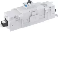Hager GKEV03SET12 mini skirstomasis skydas OT80 kanalui, 1 eilė, 12 modulių, su 1x ADA516D RCBO 16A 30mA A tipo