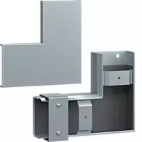 Hager FWK-Plus plokščiasis kampas 60x100 mm, karštai cinkuotas plienas, skirtas priešgaisrinėms kabelių lovelėms FWKP601005VERZ