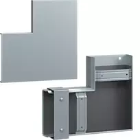 Hager FWK-Plus plokščiasis kampinis laikiklis 60x150 mm cinkuotas FWKP601505VERZ - priešgaisrinė apsauga