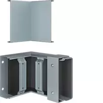 Hager FWK-Plus vidinis kampas 60x150 mm cinkuotas priešgaisrinės kabelių sistemos jungiamasis elementas FWKP601504VERZ