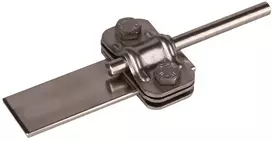 DEHN UNI atjungimo spaustukas 459139, nerūdijantis plienas, apvaliems 8-10 mm / plokštiems 30 mm laidininkams