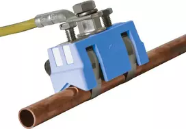 DEHN juostinis vamzdžių spaustukas 540821 D 6mm-3/4 su M8 jungtimi (540821)