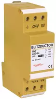 DEHN 918422 BLITZDUCTOR VT kombinuotas žaibo srovės ir viršįtampių ribotuvas DC maitinimo sistemoms, 24 V DC, 1+2 tipo SPD