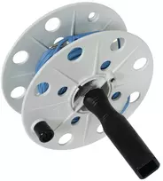 DEHN 585320 potencialų išlyginimo viela ant ritės, 0,75 mm², 50 m, mėlyna