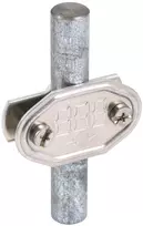 DEHN NS 16 7SEG AL NS 16 aliumininis numerio skydelis, įspaustas, 7 skaitmenų, 16 mm laidininkui, natūralaus aliuminio 484001